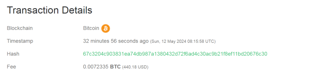 999 BTC Transferred from Huobi to Unknown New Wallet!