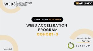 TDeFi et DMCC annoncent la cohorte 3 du programme d'accélération Web3 avec Elysium Chain comme partenaire Blockchain