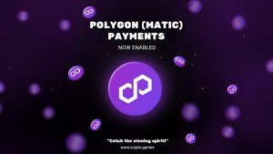 Crypto.Games カジノで Polygon (MATIC) 入金がサポートされるようになりました!