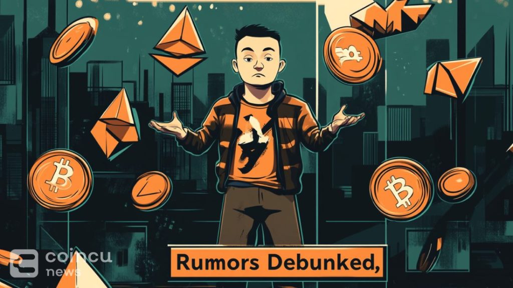 Justin Sun Liquidation Rumors Debunked Amid The Sudden Fall Of ETH Price