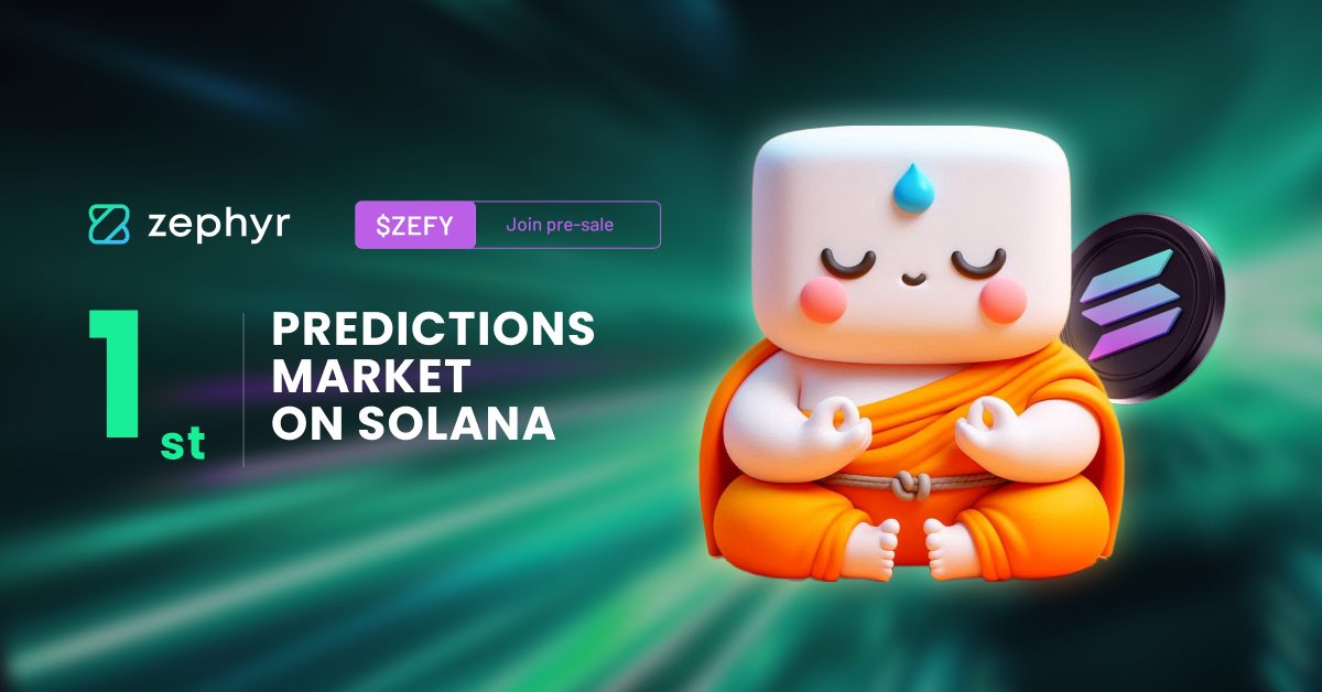 CryptoHub Launchpad Hosts Zephyr Private Sale | The World’s First Prediction Market on Solana Chain