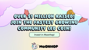 Leading Meme Coin 2024: MOONHOP Advances to Stage 2 with $1M in Sales, Surpasses PEPE Amid Dogecoin Surge!