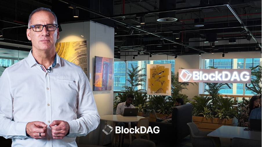 $64M Presale Record - CEO Antony Turner's Strategy Takes BlockDAG Past Dogecoin's Growth & Dogwifhat's Uncertainty