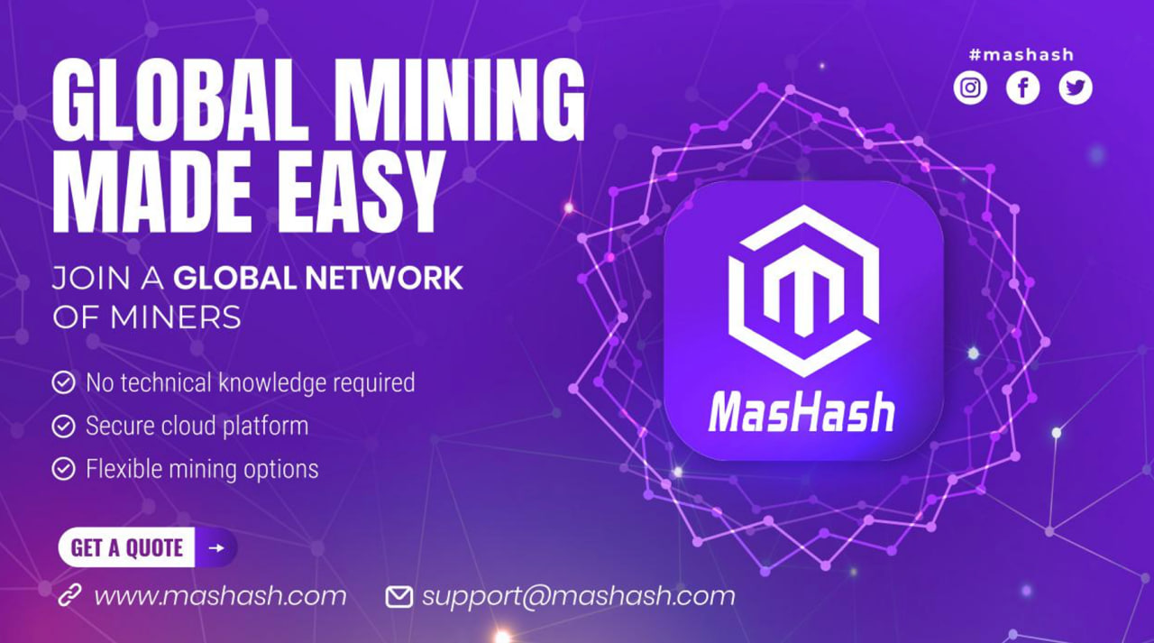 MASHASH Cloud Mining: Leading a New Revolution in Cryptocurrency Mining for 2024