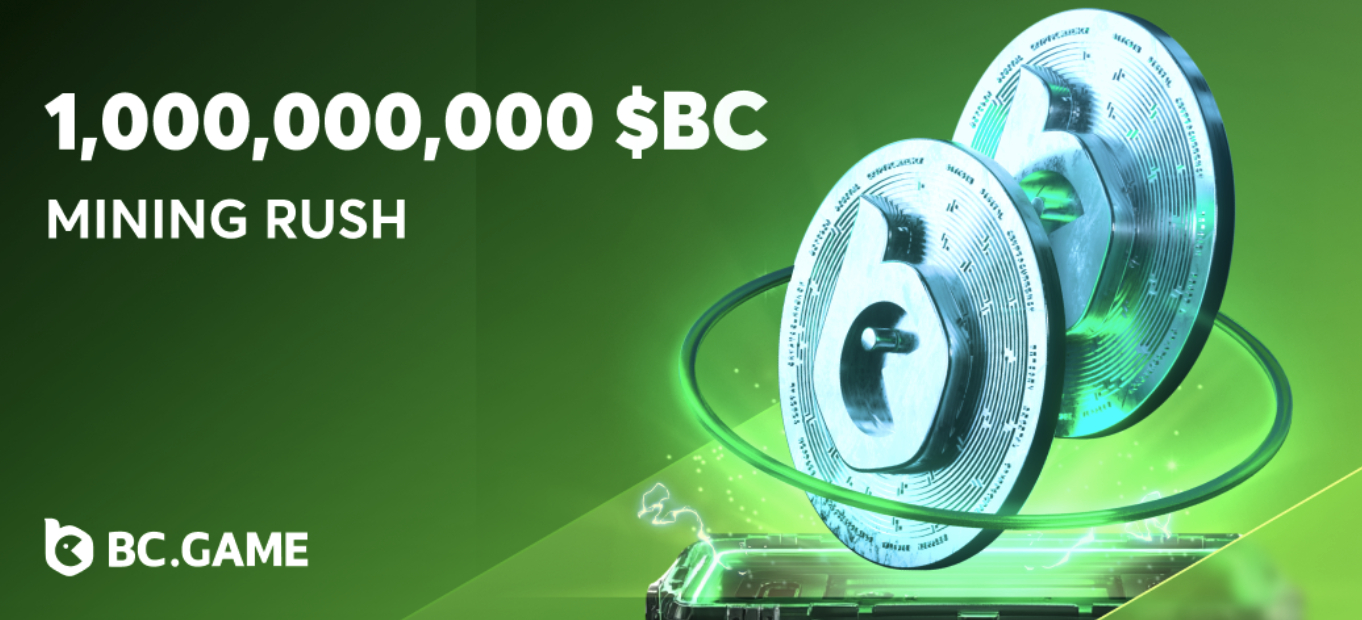 BC.GAME Announces Launch of $BC Mining Rush Event with 1 Billion $BC Token Prize Pool - Coincu