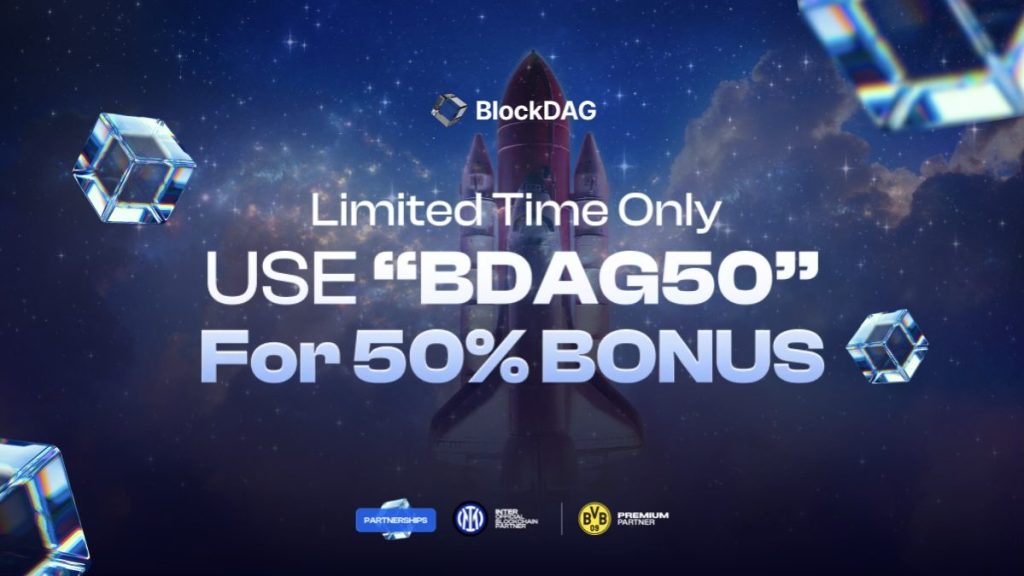 Get a 50% Bonus on BlockDAG Coin Purchases Ahead of Big Brand Refresh! Kaspa & Cardano Holders Eye Potential Gains