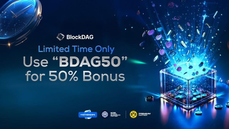 Post-Testnet, BlockDAG Offers 50% Bonus Amid Ripple’s Market Upturn & Chainlink’s Dip - Coincu