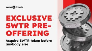 Swisstronik Announces Exclusive Pre-Offering of its Utility Token: SWTR