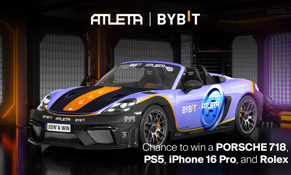 ATLETA and Bybit forge powerful partnership: a chance to win real Porsche, Rolex or iPhone - Coincu