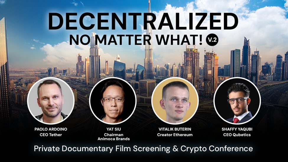 Decentralised No Matter What: Vitalik and Blockchain Pioneers Unveil the Future of Web3 at Dubai's Premiere Event