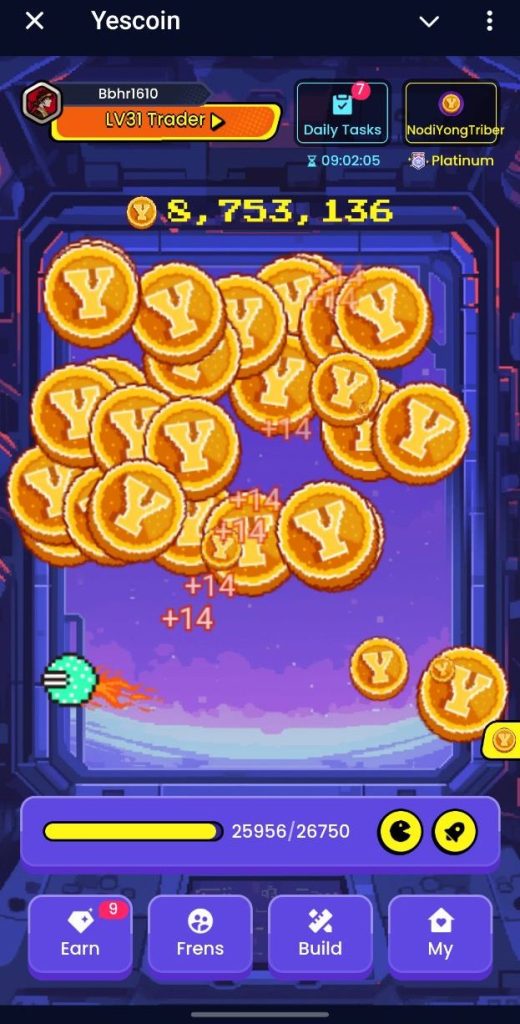 Yescoin Review: A Game With Unique Gameplay On TON Blockchain