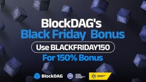 Maximize Gains with BlockDAG’s BLACKFRIDAY150 Bonus Code! Stellar’s Price & Toncoin’s Forecast Revealed