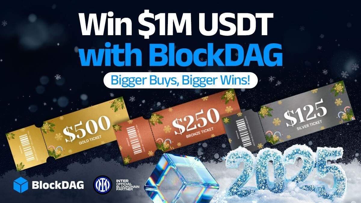 BlockDAG’s $1M Raffle Goes Live | AI Cryptos NEAR & ICP Trends