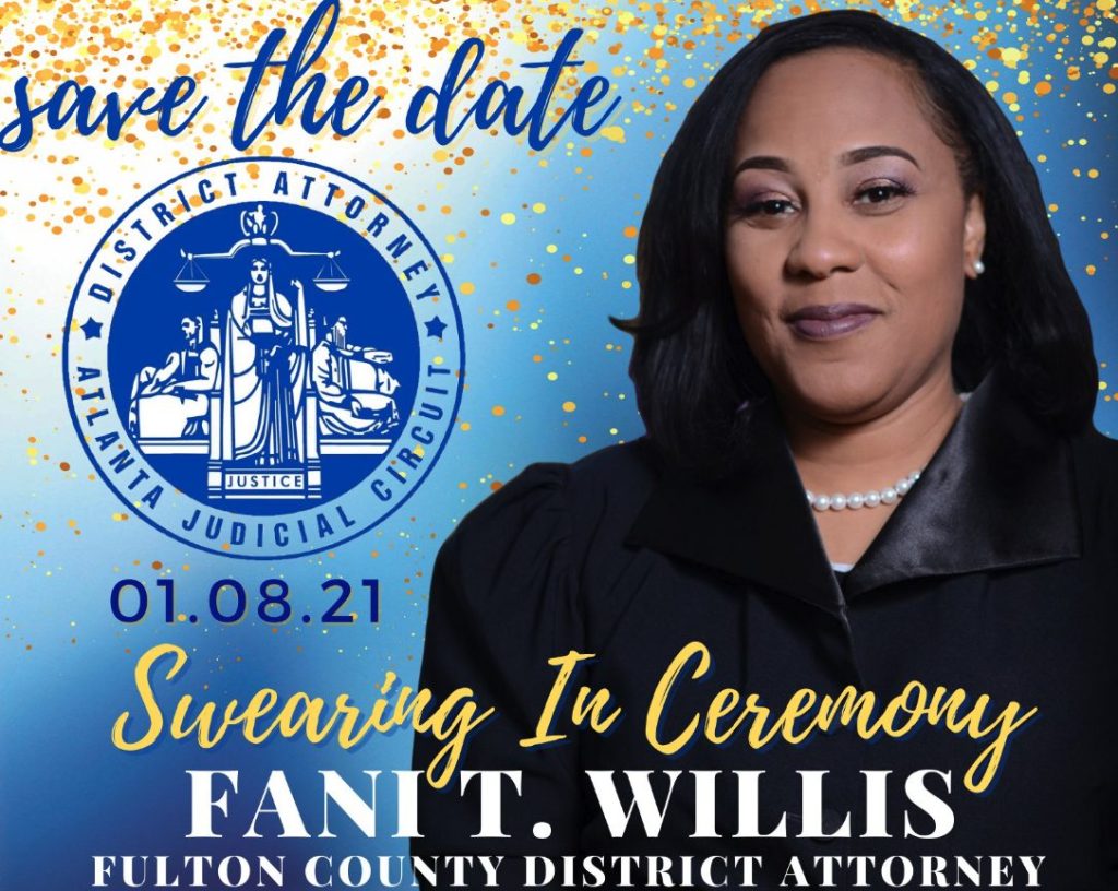 Swearing-In Ceremony of Fani T. Willis