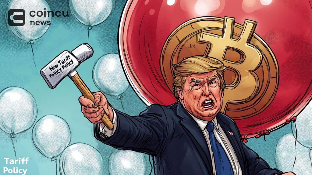 Trump New Tariff Policies Make Bitcoin Dips Slightly