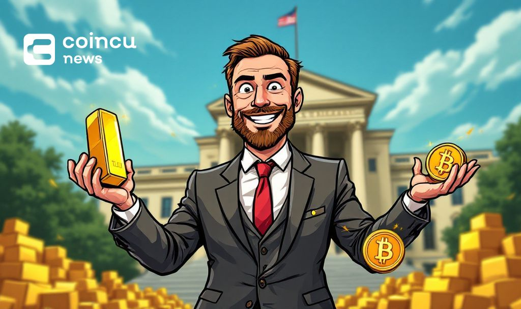 US Eyes Bitcoin Acoquisition dengan Gold PrapeS Strategy