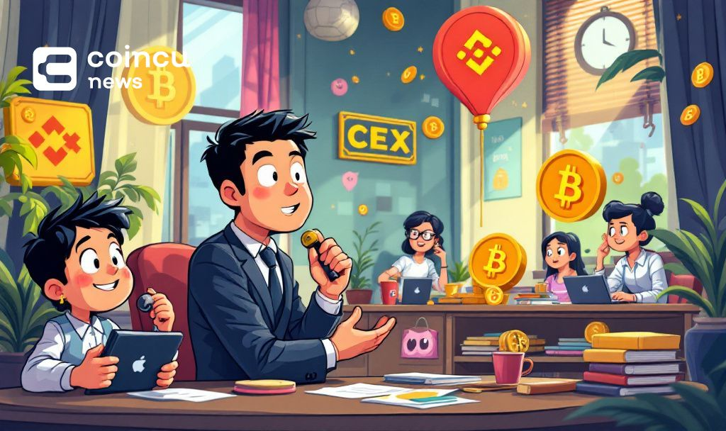 Zhao Changpeng membahas perdagangan CEX vs Desentralisasi pada x