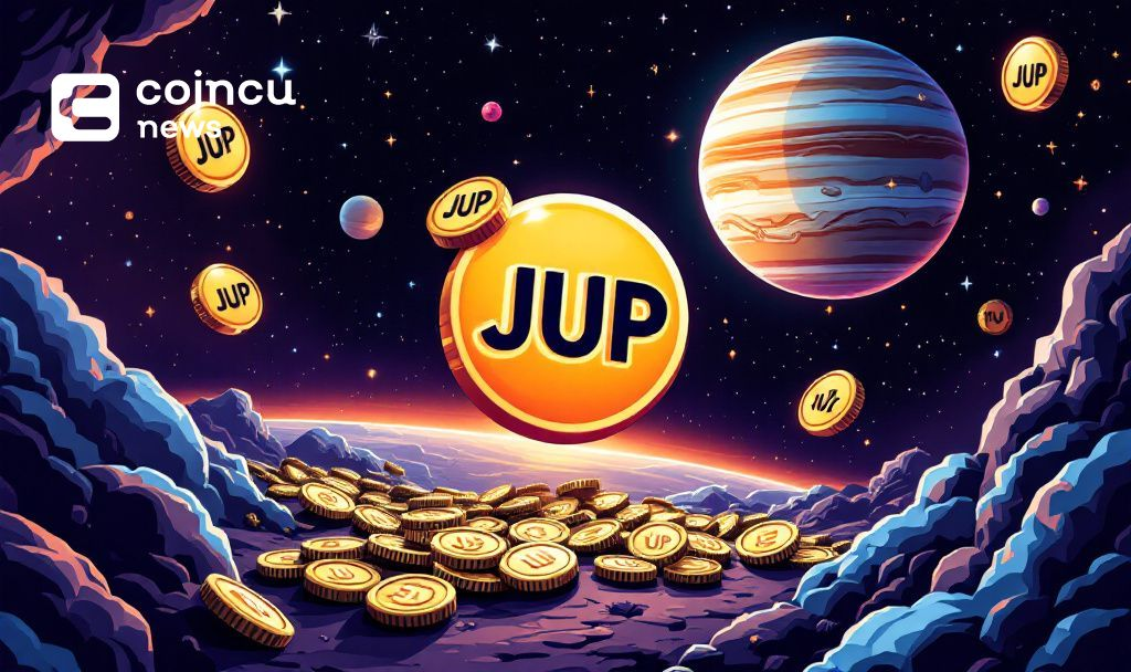 0 News Article Image Jupiter Launches $9.32 Million Buyback of JUP Tokens