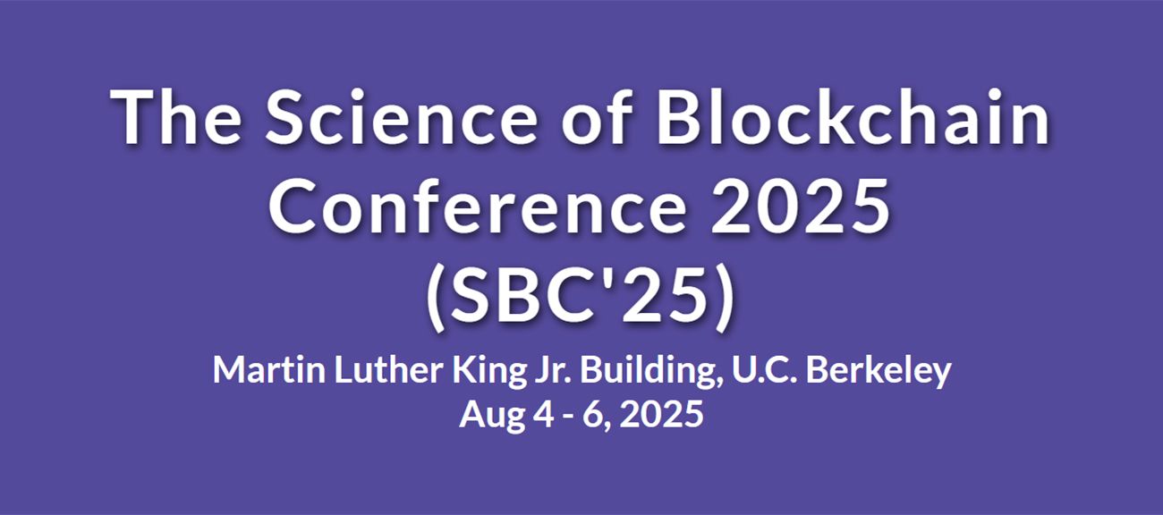 The Science of Blockchain Conference 2025