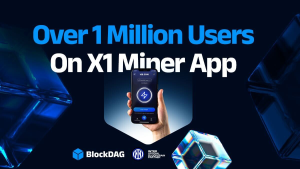 SHIB Stuck & DOGE Falls; BDAG’s X1 Miner Hits 1M+ Users