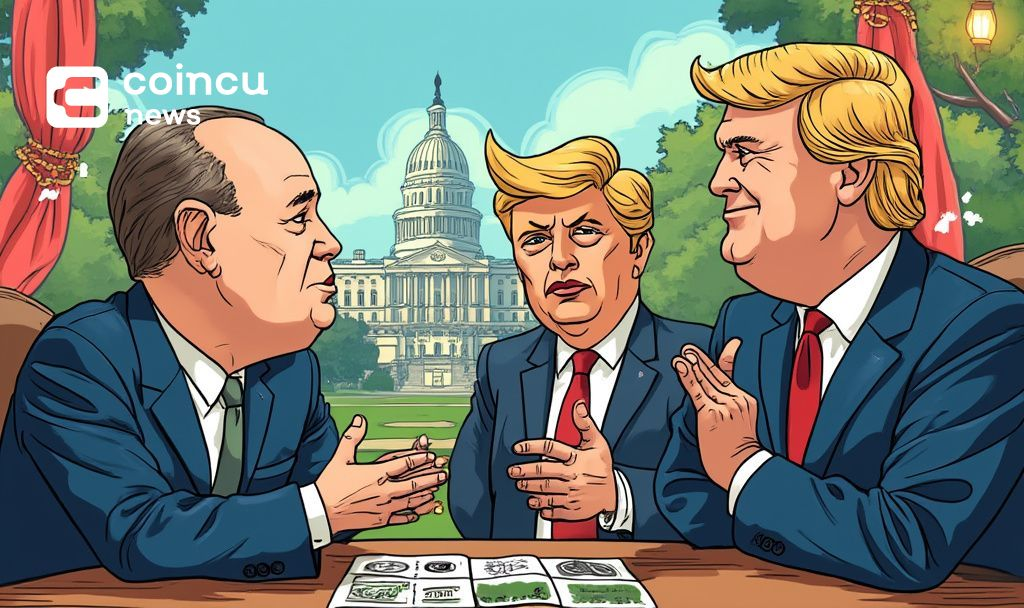 binance global leaders trump