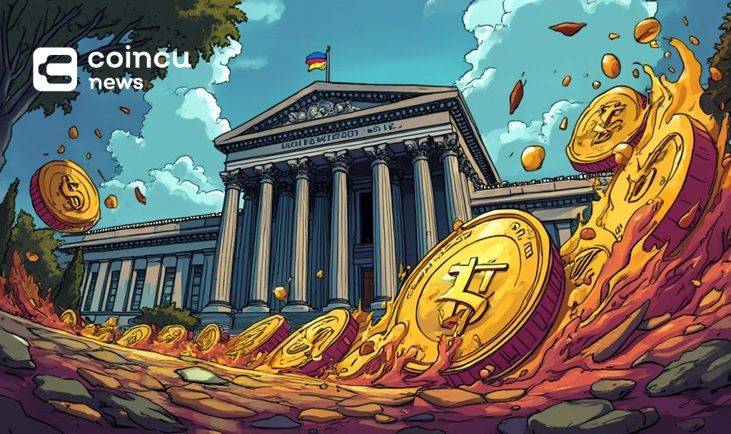 ecb cartoon dollar flowing