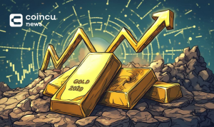 gold price rise cartoon art