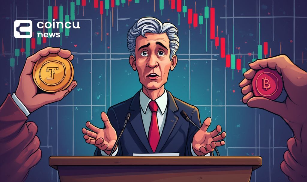 jerome powell cartoon speech