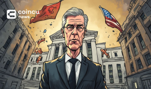 jerome powell market cartoon