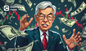 powell cartoon financial frenzy