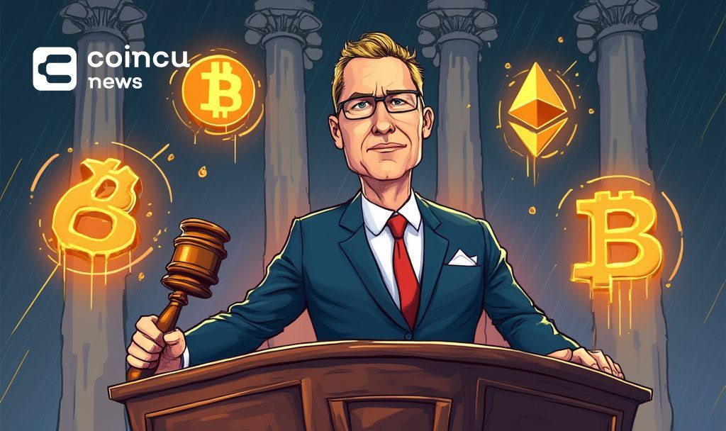 sec chair crypto shift cartoon