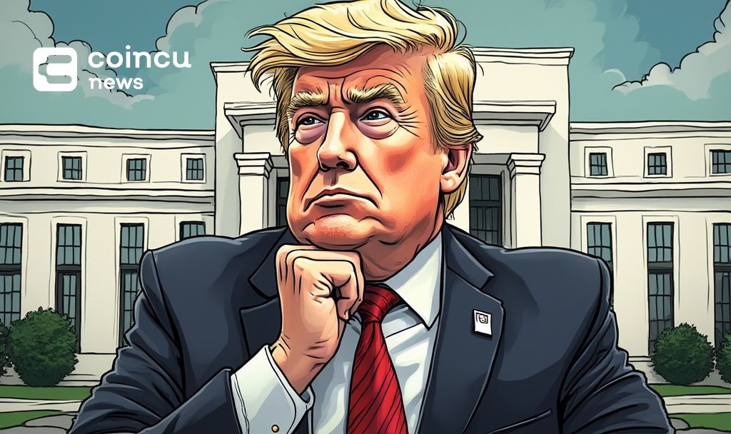 Trump Considers Dismissing Fed Chair Jerome Powell logo
