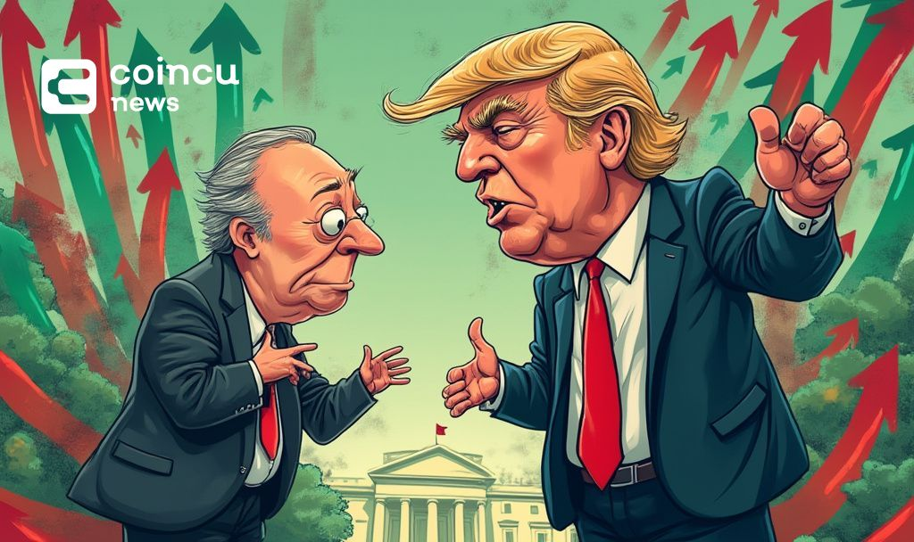 trump powell market volatility