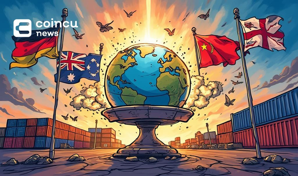 global economic shift illustration