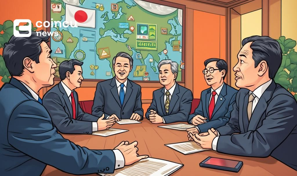 japanese trade meeting scene