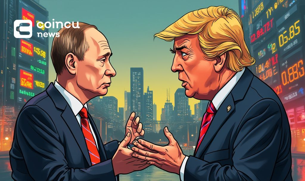 putin trump ceasefire talks cartoon