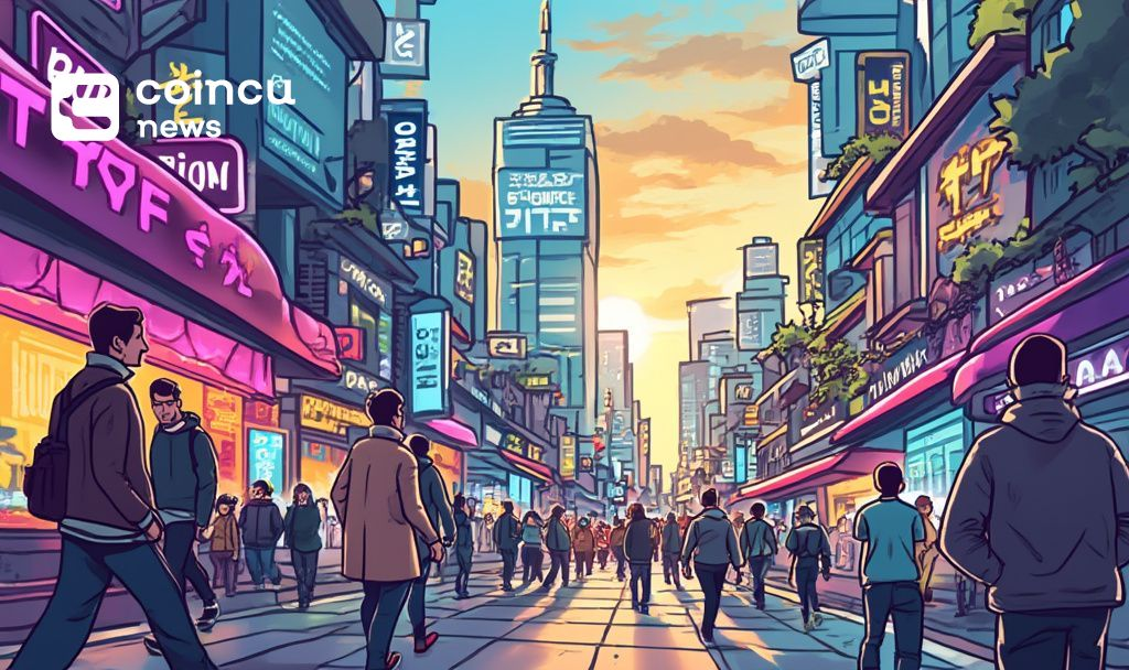 truth social crypto market cartoon