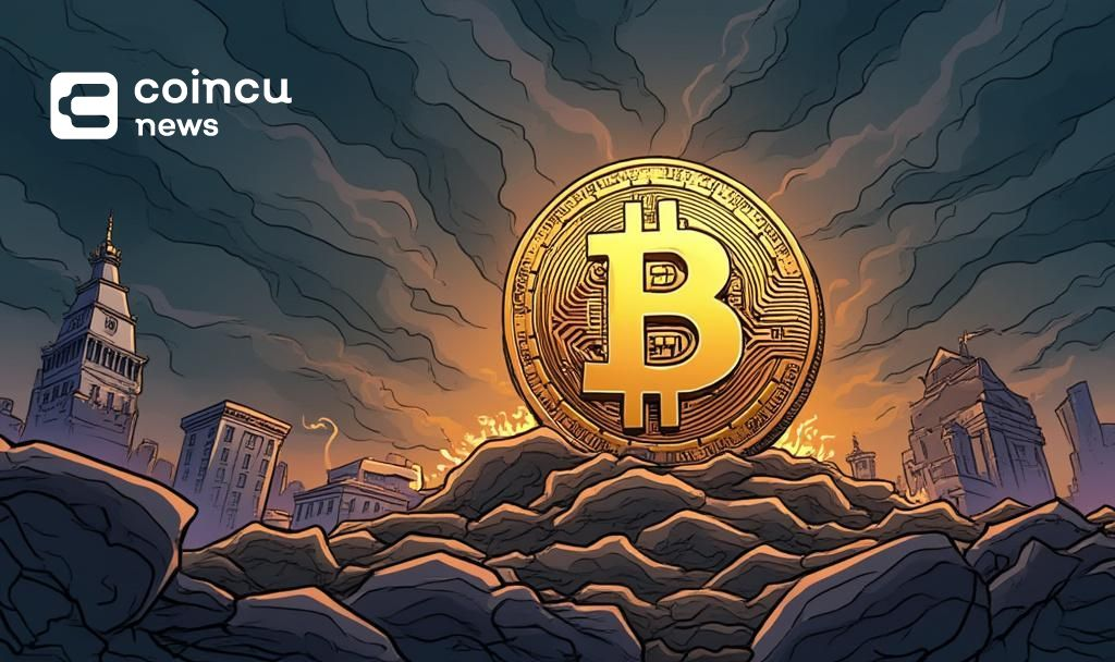 bitcoin resilience stormy scene