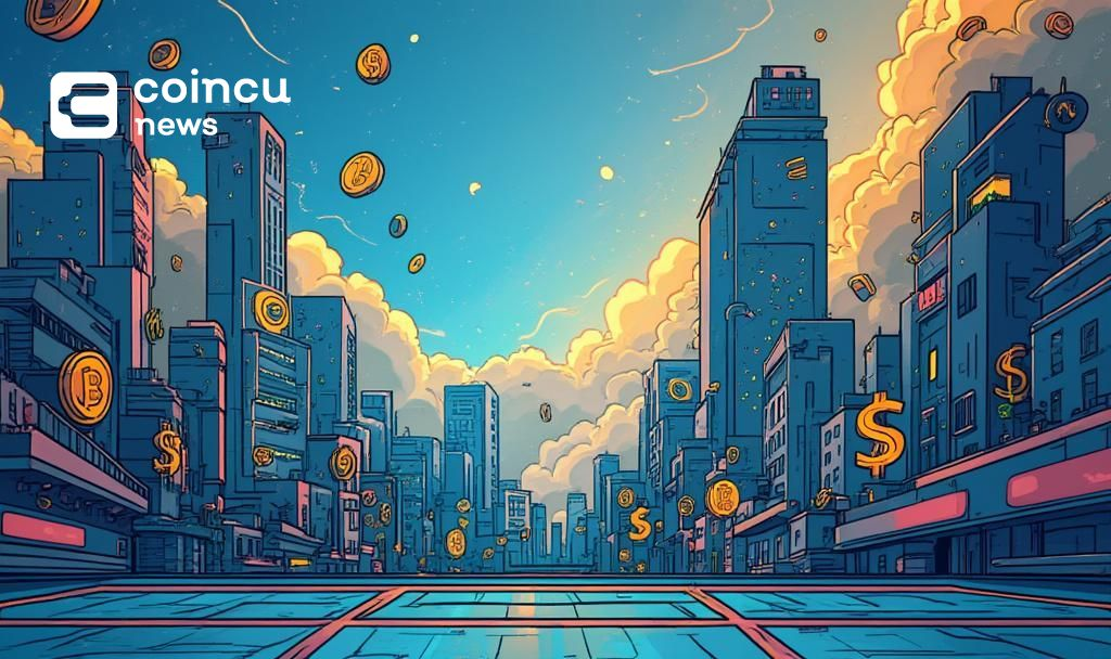 cityscape crypto ai growth art