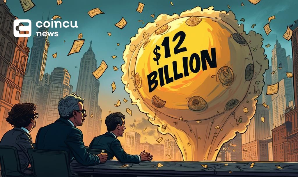 dcg execs cartoon money bubble