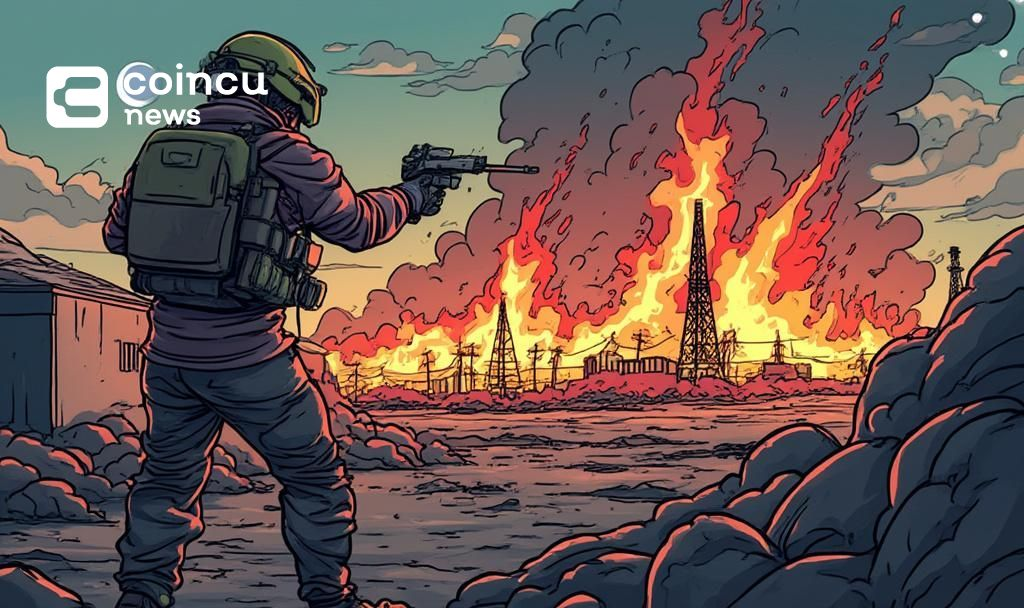 israeli airstrikes crypto news