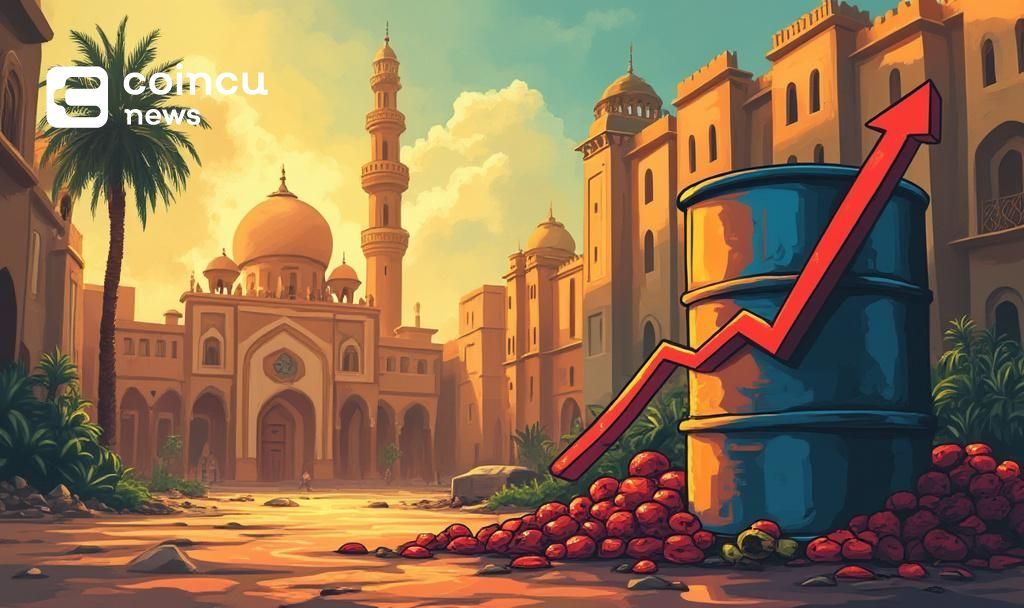 oil barrel market tension art