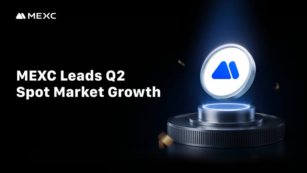 MEXC Leads Q2 Spot Market Share Growth with a 2.4% Increase 1 MEXC Leads Q2 Spot Market Share Growth with a 2.4 Increase