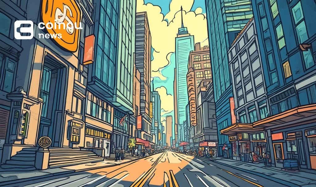 cartoon bitgo ipo financial scene