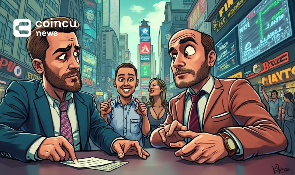 cartoon us sentiment crypto 2025