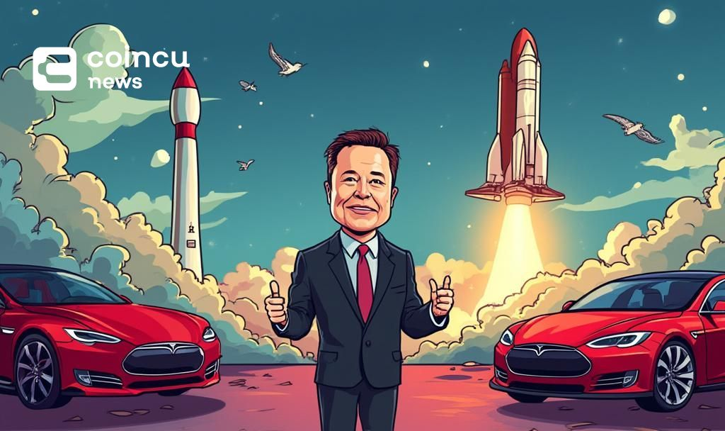 elon musk debate cartoon scene