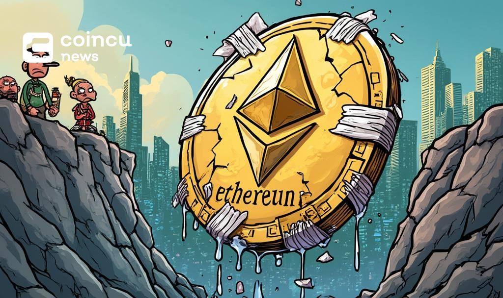 ethereum crisis cartoon scene