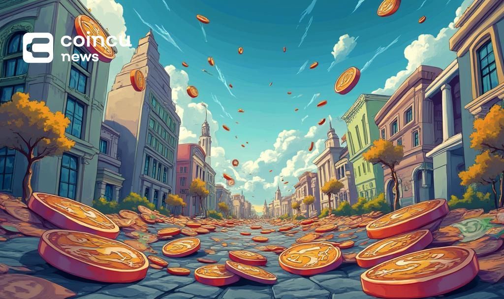 futuristic city tokenized economy