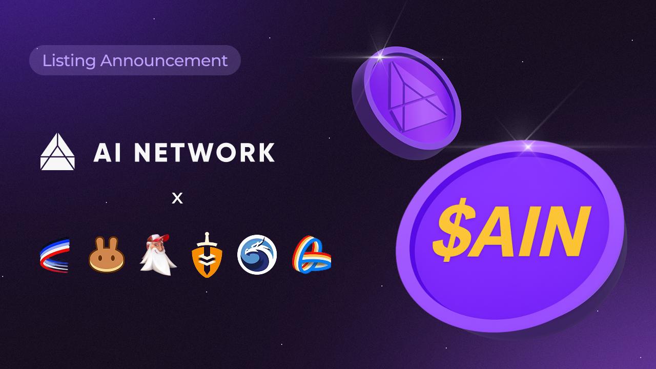 $AIN Expands to 7 DEXs as AI Network Activates Omnichain AI Economy