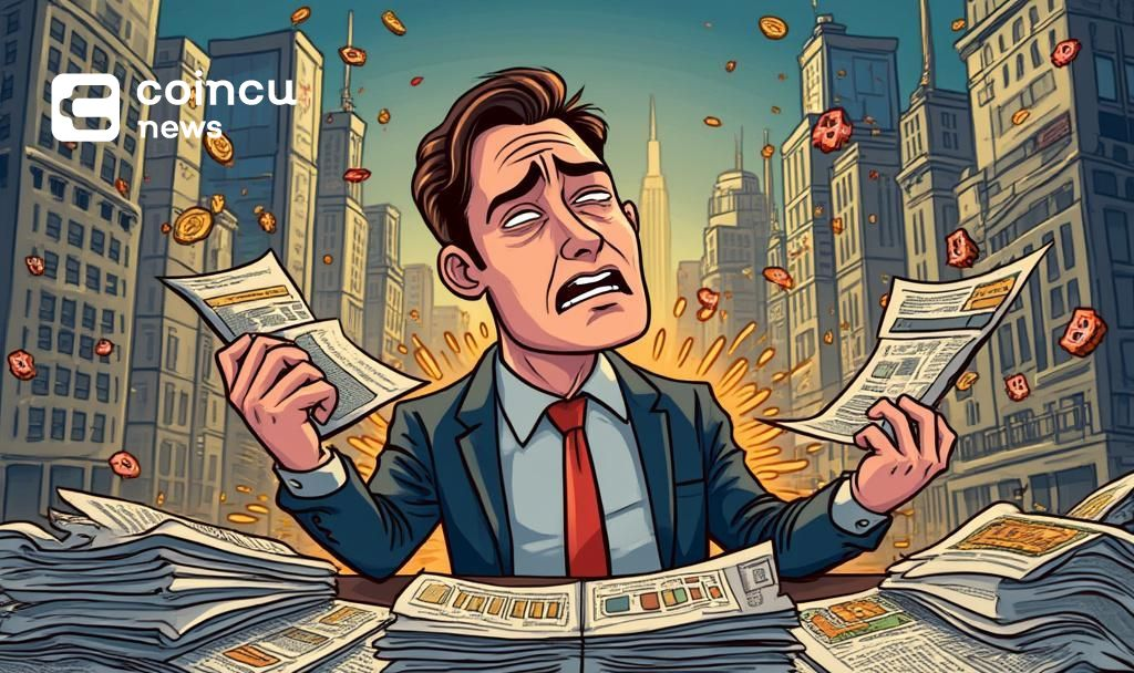 massive job loss cartoon scene